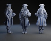 Figurka Captain Jack Sparrow z Karaibów