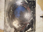 Unikalne malarstwo na szkle - abstrakcyjne dzieło sztuki