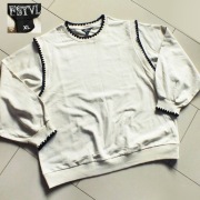 MSMODE ESTVL świetna bluza z kontrastującymi haftami 3XL/4XL