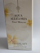 GUERLAIN AQUA ALLEGORIA TIARE MIMOSA 125ML EDT VINTAGE UNIKAT