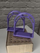 Strzemiona metalowe MH fioletowe 12 cm