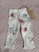 Newbie legginsy r62 kremowe 