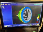 Wyważarka do kół Hoffmann geodyna optima II
