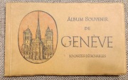 Albumik pocztówek (17 szt.) Genewy, lata 30-te