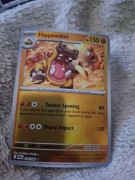 Karta Pokemon Hippowdon POR 040 Perfect Order HOLO REVERSE ORYGINALNA