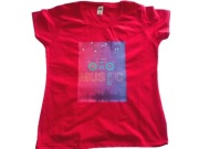 t shirt damski - Music