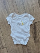 Primark body krótki rękaw safari słoń żyrafa białe 50