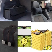 Zestaw Komfortu do Auta – Organizer, Poduszki, Zapachy, Akcesoria