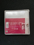 Komplet 4 luster do przyklejenia 4szt 15x15cm