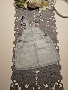 sukienka ogrodniczka, r. 80