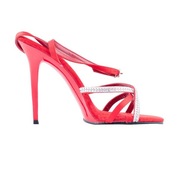 Sandałki damskie GALA18/R/SAT czerwone rozmiar 38