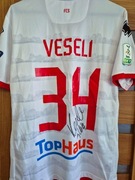 Koszulka meczowa matchworn Frederik Veseli Süditrol - Spezia Certyfikat