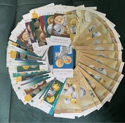 ZESTAW 100 SZT- FOLDERY - MIX - OD 1997