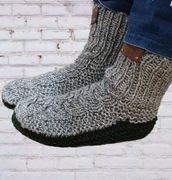 Kapcie-skarpety RĘKODZIEŁO r. 38/41