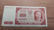 100 zł 1948r. Seria KR stan UNC
