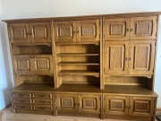 Meblościanka z lat 60 PRL vintage AKTUALNE DO WTORKU