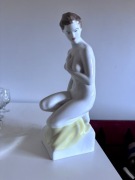 FIGURKA KOBIETY - Hollohaza vintage retro prl