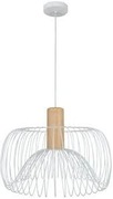 Lampa wisząca Anemone Inspire biała E27 38cm 60W