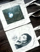 Torby bawełniane torebki tote bag bawełna Ariana Grande 