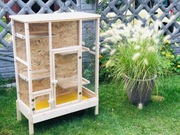 Klatka drewniana dla gryzoni szynszyla koszatniczki