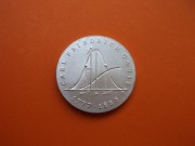 Niemcy NRD 20 marek 1977  " Gauss "  st.1 matowa /rzadka/