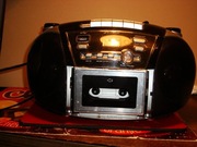 Boombox.Radio,odtw.CD,wej.USB,Magnetofon uszkodzony 