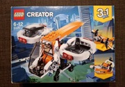Lego 31071 Creator 3w1 Dron, Samolot, Motorówka, Klocki Jak Nowe