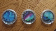Maple Leaf 2018 Northen Lights 3 szt.