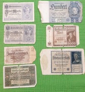 marki 2 5 10 100 5000 10000 Niemcy