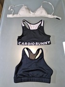 Cardio Bunny Top Biustonasz Stanik Sportowy Dziewczęcy 3-pak