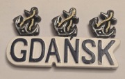 Magnes na lodówkę Gdańsk Morze Bałtyckie Gdynia Sopot Trójmiasto(2K)