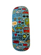 Etui twarde na okulary KIDS Samochody