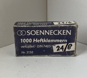 zszywki biurowe  SOENNECKEN NR 3150 24/6 PRL DDR