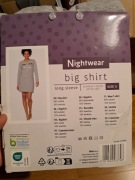 Nowa koszula nocna Nightwear Big Shirt, rozmiar L