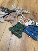 Kompletny zestaw pieluch wielorazowych z akcesoriami