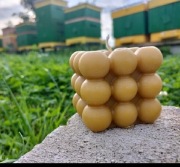 Świeca bubble z wosku pszczelego 