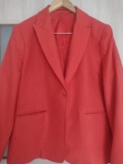 Gant Zara Massimo dutti Tommy Hilfiger marynarka damska rozm.46 koral ideal