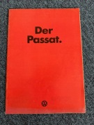 Volkswagen Passat B1 – oryginalny prospekt reklamowy, niemiecki, lata 70