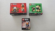 Lego Brickheadz 40466 + 40440 + 40539 zestaw