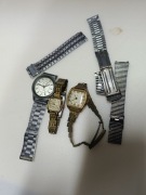 zegarki PRL ZSRR poljot 18 jewels + 2 inne pozłacane AU 10 lub 13