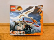 Nowe LEGO Jurassic World- Kecalkoatl: zasadzka z samolotem, odbiór KRK