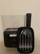 SAWGMORE – Irygator do zębów 600 ml, 10 poziomów, 5 końcówek, czarny