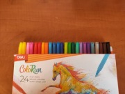24 flamastry do rysowania na papierze
