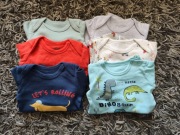 Body niemowlęce r.62 6 szt