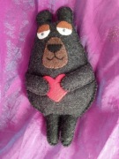 MASKOTKA "MISIO BARIBAL" FILC HAND MADE