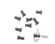 WKRĘT M2,5 x5 STOŻKOWY soczewkowy 25 sztuk 