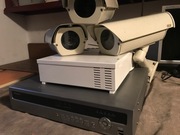 Zestaw Panasonic do monitoringu + 3 kamery