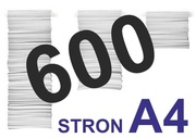 KSERO KOPIA ODBITKA A4 mono do 600 stron KIELCE