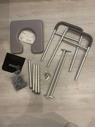 Krzesło toaletowe podwyższenie z poręczami 