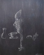 obraz akryl 30/40  akryl Tytuł - Iluzja wieczerzy